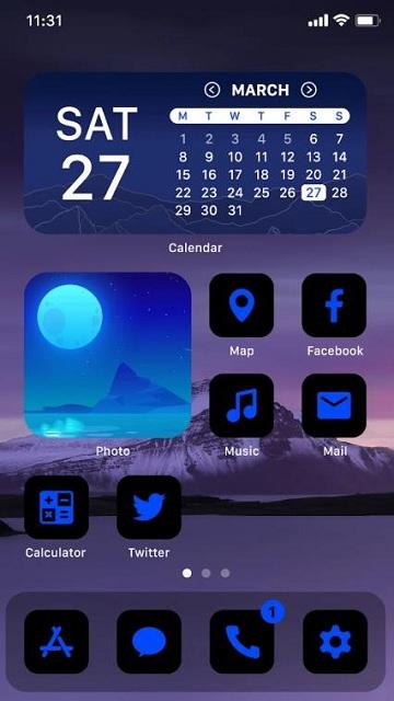 Blue Dark Theme官方版下载,bluedarktheme,主题app,风格app